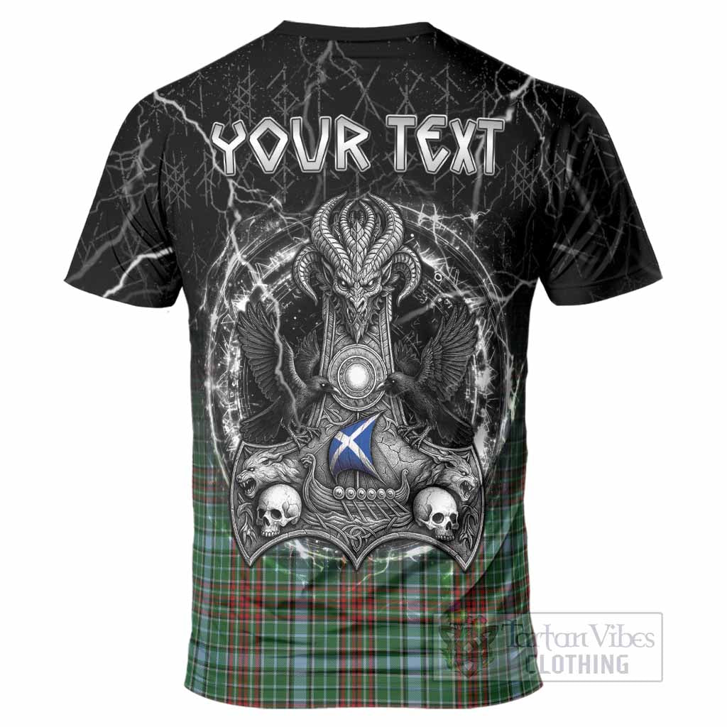 Gayre Tartan Crest T-Shirt Celtic Odin's Raven Legacy