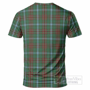 Gayre Tartan Crest T-Shirt Ferocious Lion Style