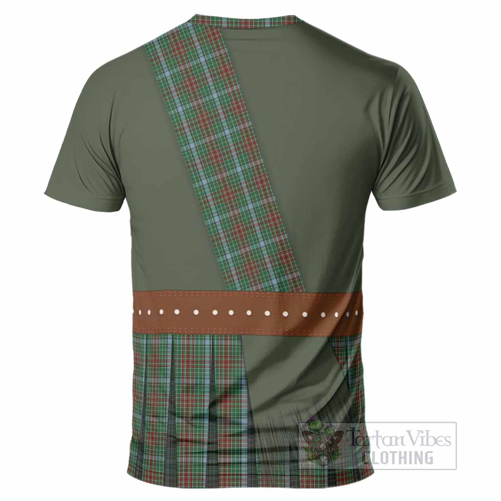 Gayre Tartan Crest T-Shirt Kilt Costume Style