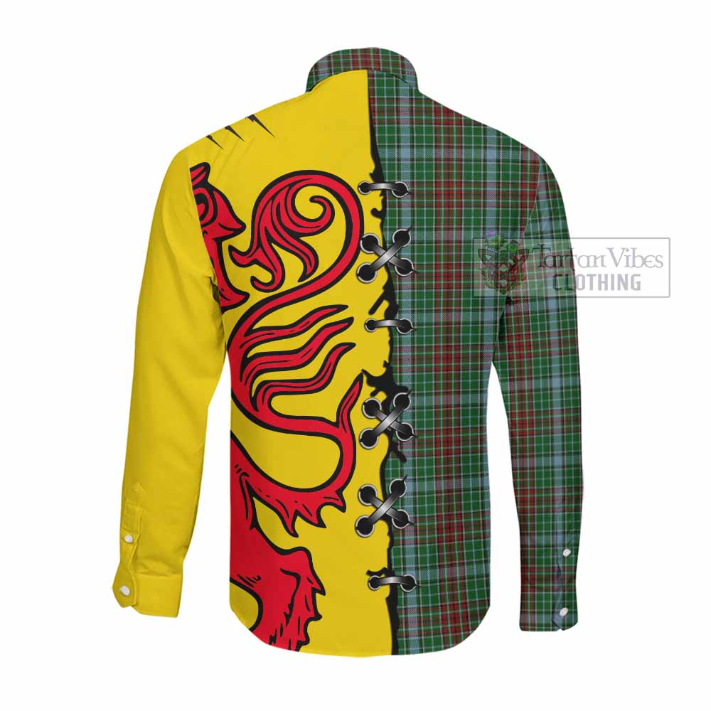 Gayre Tartan Family Crest Long Sleeve Button Shirts Lion Rampant Honor - Tartan Vibes Clothing