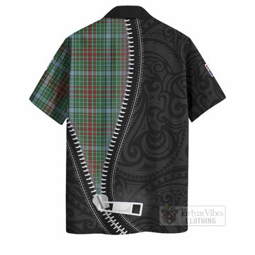 Gayre Tartan Hawaiian Shirt New Zealand Pattern Unique Zipper Stylized