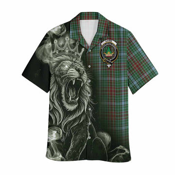Gayre Tartan Hawaiian Shirt Roaring Lion Heritage