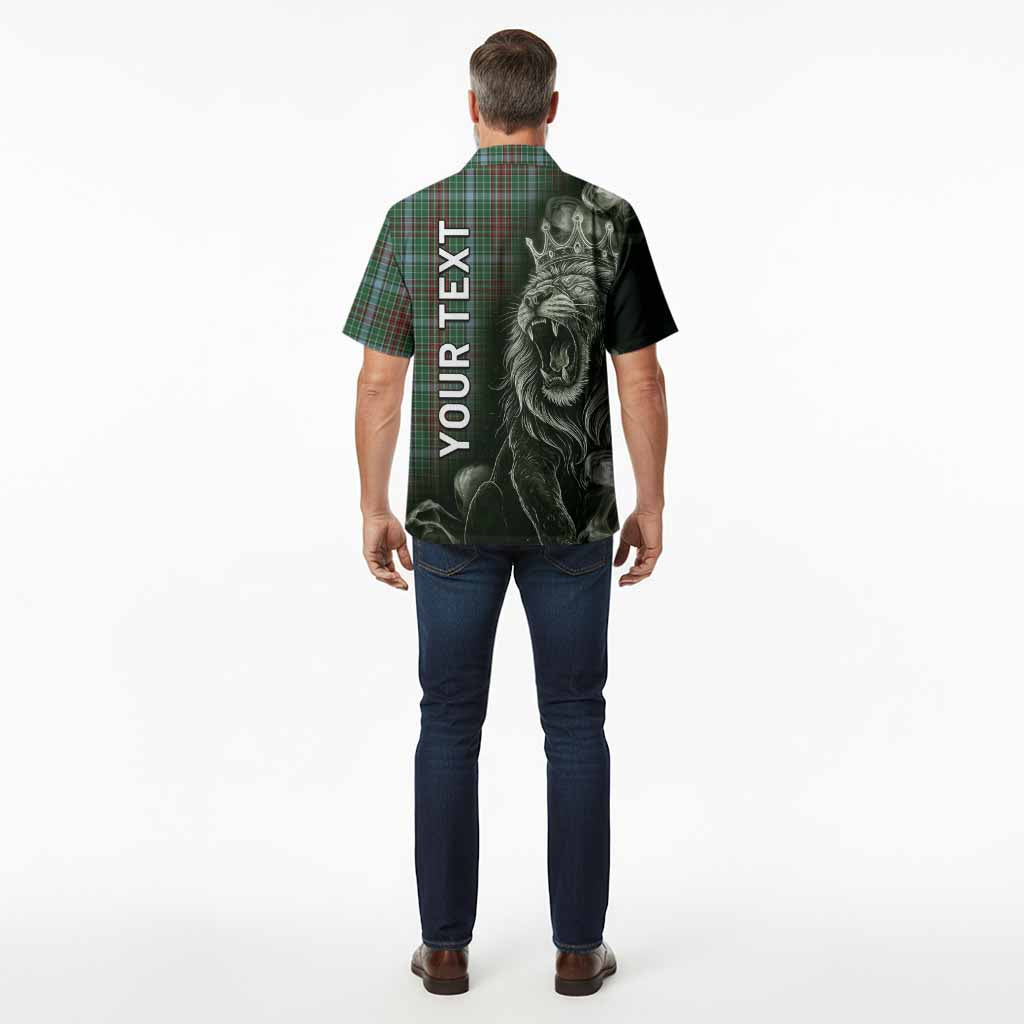 Gayre Tartan Hawaiian Shirt Roaring Lion Heritage