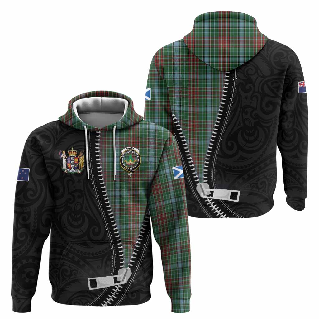 Gayre Tartan Hoodie New Zealand Pattern Unique Zipper Stylized
