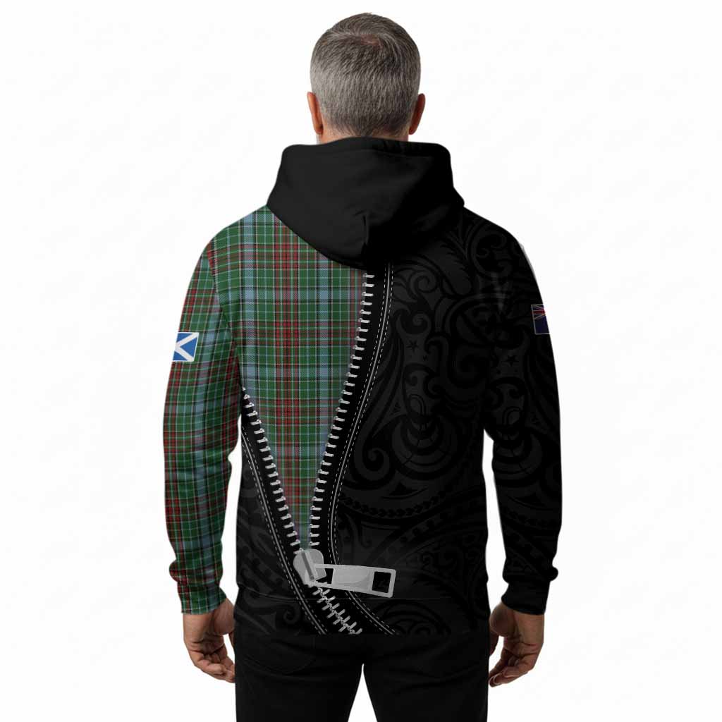 Gayre Tartan Hoodie New Zealand Pattern Unique Zipper Stylized