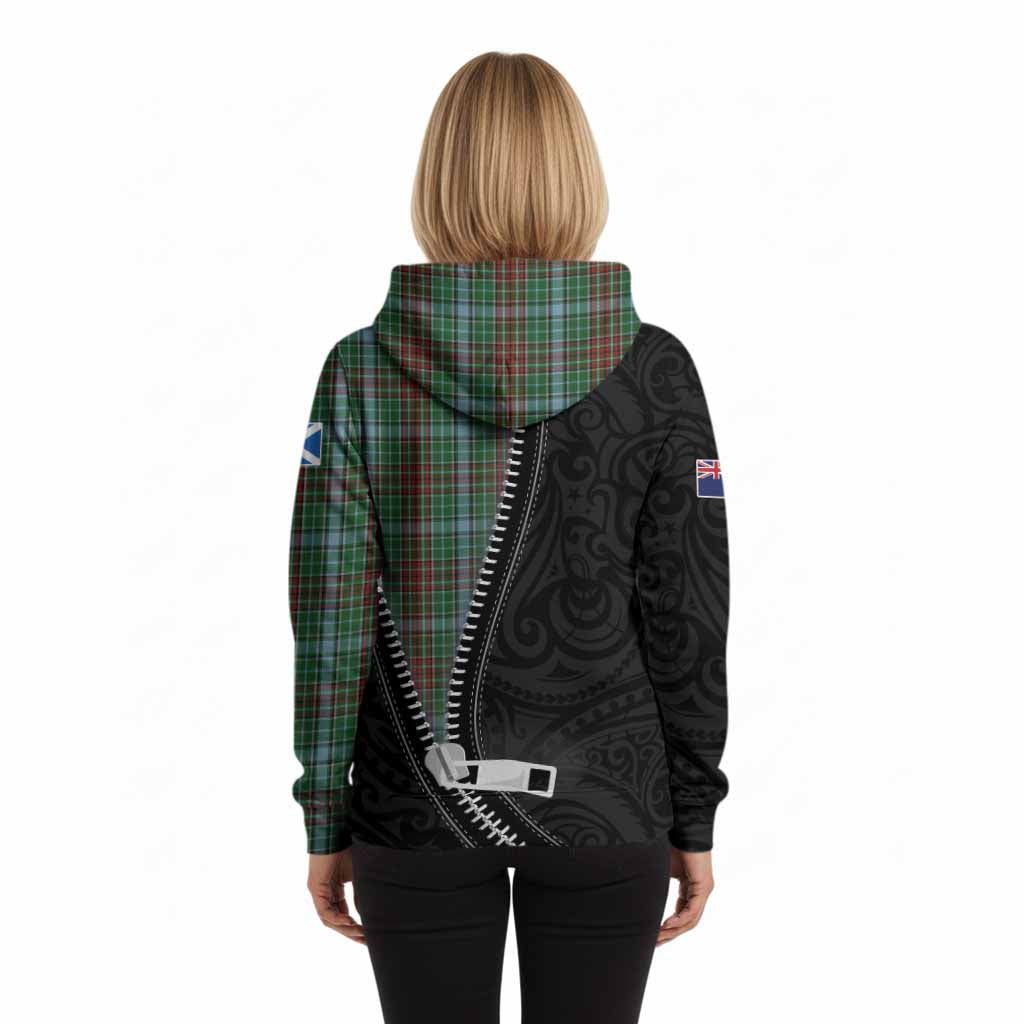 Gayre Tartan Hoodie New Zealand Pattern Unique Zipper Stylized