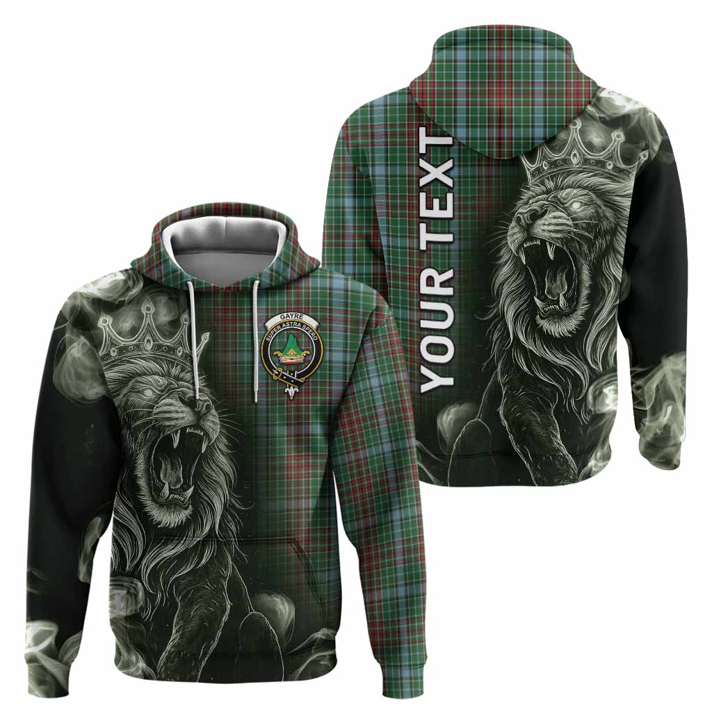 Gayre Tartan Hoodie Roaring Lion Heritage