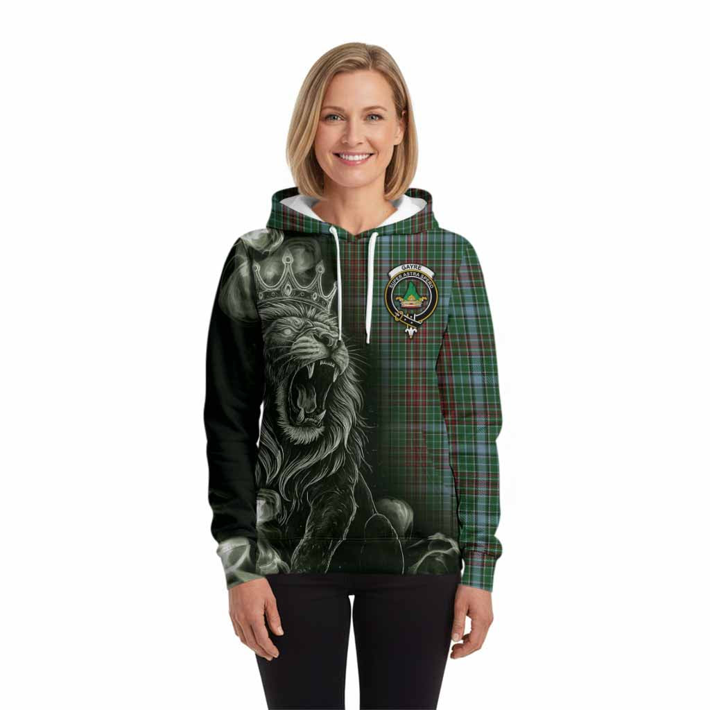 Gayre Tartan Hoodie Roaring Lion Heritage