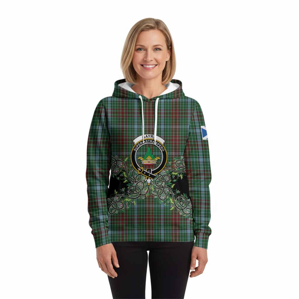 Gayre Tartan Hoodie Thistle Scottish Spirit