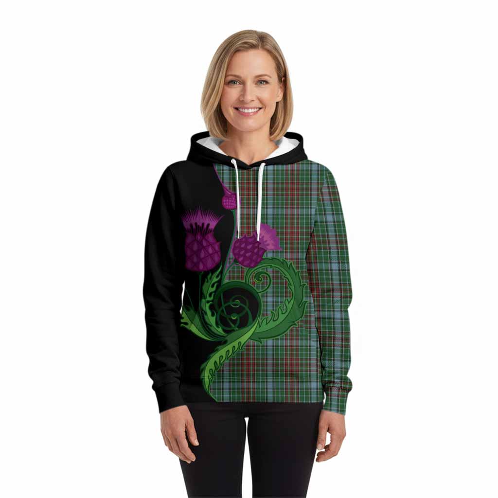 Gayre Tartan Hoodie Traditional Scottish Thistle