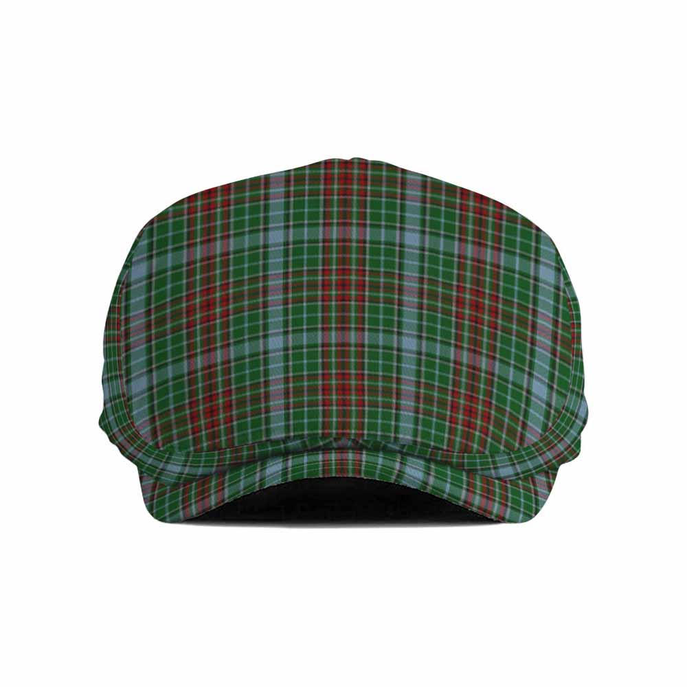 Gayre Tartan Jeff Cap, Tartan Flat Cap