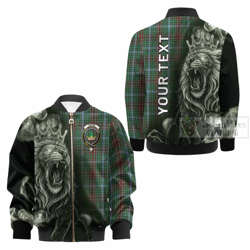 Gayre Tartan Kid Bomber Jacket Roaring Lion Heritage