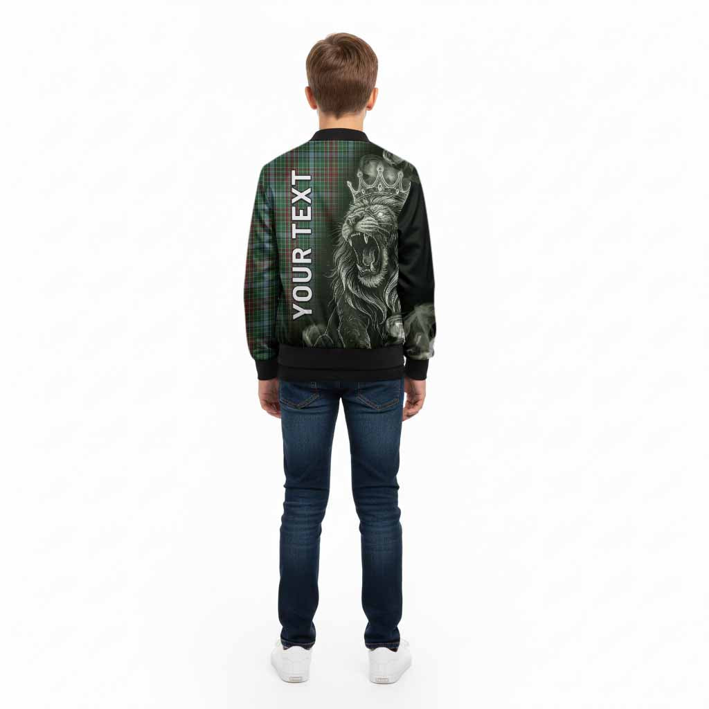 Gayre Tartan Kid Bomber Jacket Roaring Lion Heritage