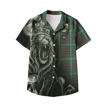 Gayre Tartan Kid Hawaiian Shirt Roaring Lion Heritage