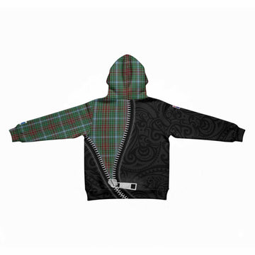Gayre Tartan Kid Hoodie New Zealand Pattern Unique Zipper Stylized