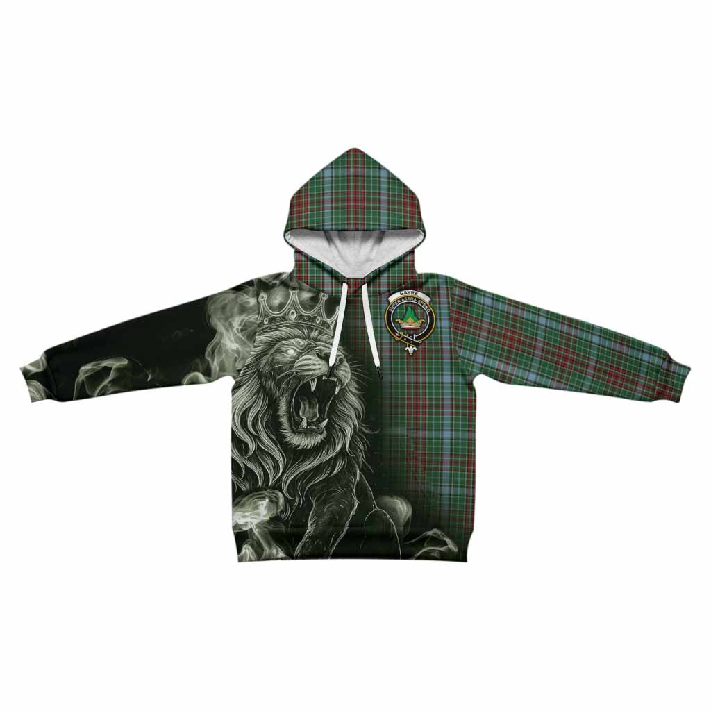 Gayre Tartan Kid Hoodie Roaring Lion Heritage
