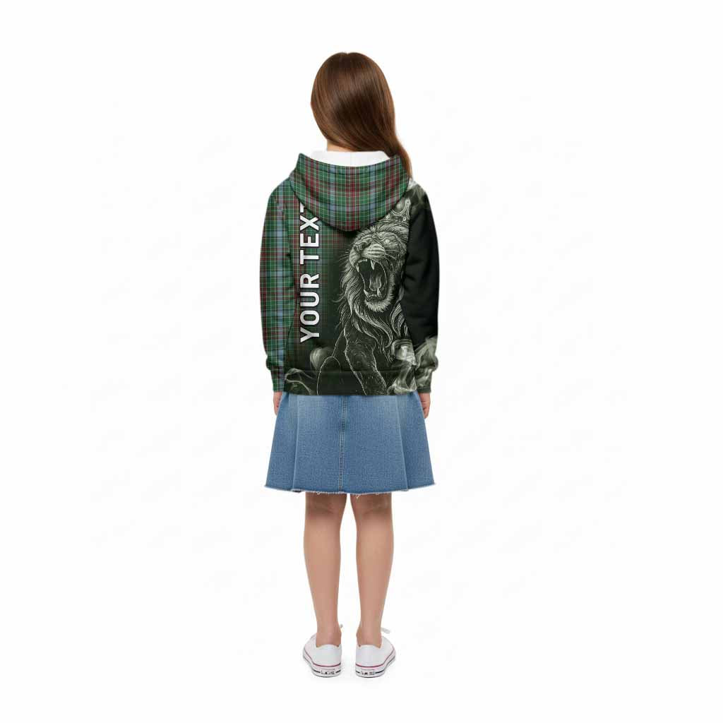 Gayre Tartan Kid Hoodie Roaring Lion Heritage