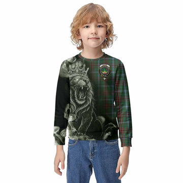 Gayre Tartan Kid Knitted Sweatshirt Roaring Lion Heritage