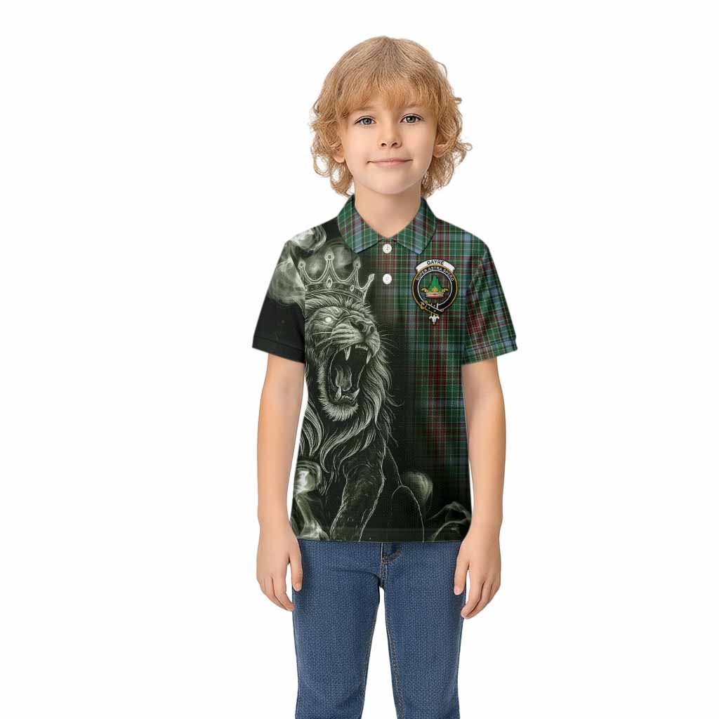 Gayre Tartan Kid Polo Shirt Roaring Lion Heritage