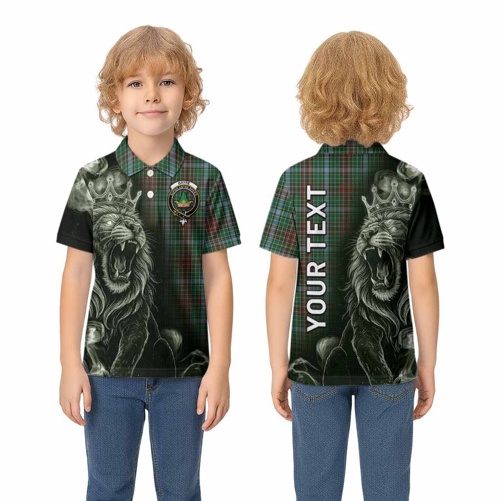 Gayre Tartan Kid Polo Shirt Roaring Lion Heritage