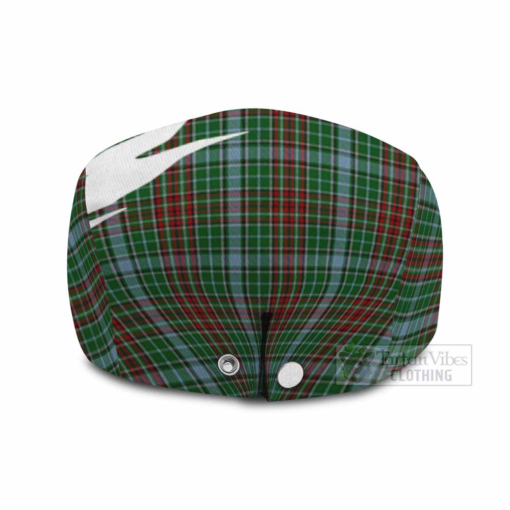 Gayre Tartan Loch Ness Monster Scottish Heritage Art Flat Cap, Jeff Cap