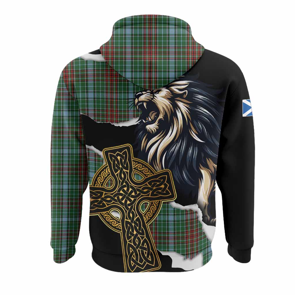 Gayre Tartan Scottish Hoodie Lion Celtic Heritage