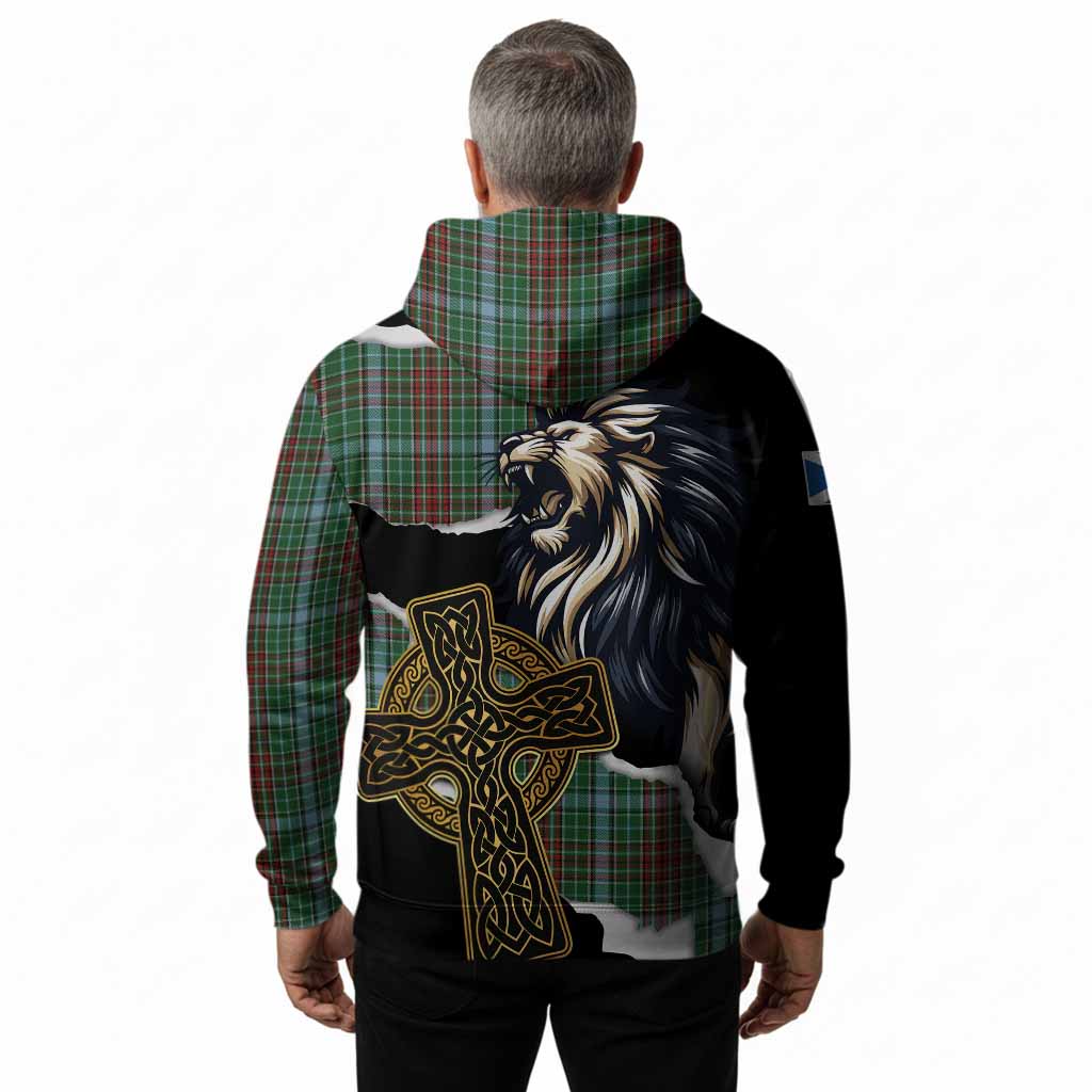 Gayre Tartan Scottish Hoodie Lion Celtic Heritage