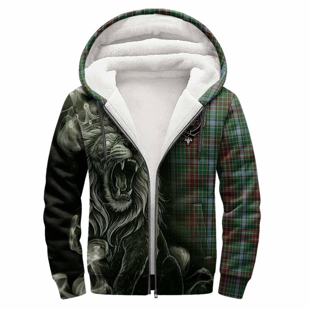 Gayre Tartan Sherpa Hoodie Roaring Lion Heritage