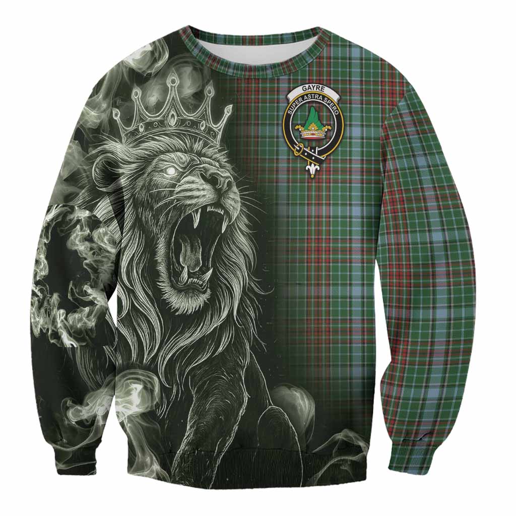 Gayre Tartan Sweatshirt Roaring Lion Heritage