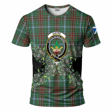 Gayre Tartan T-Shirt Thistle Scottish Spirit