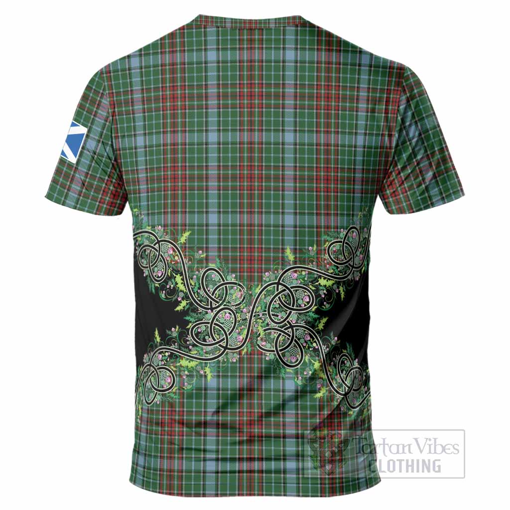 Gayre Tartan T-Shirt Thistle Scottish Spirit