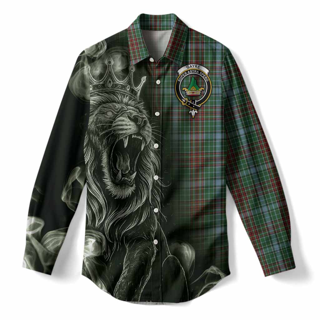 Gayre Tartan Women Casual Shirt Roaring Lion Heritage