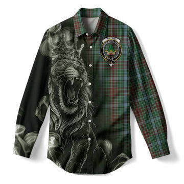 Gayre Tartan Women Casual Shirt Roaring Lion Heritage