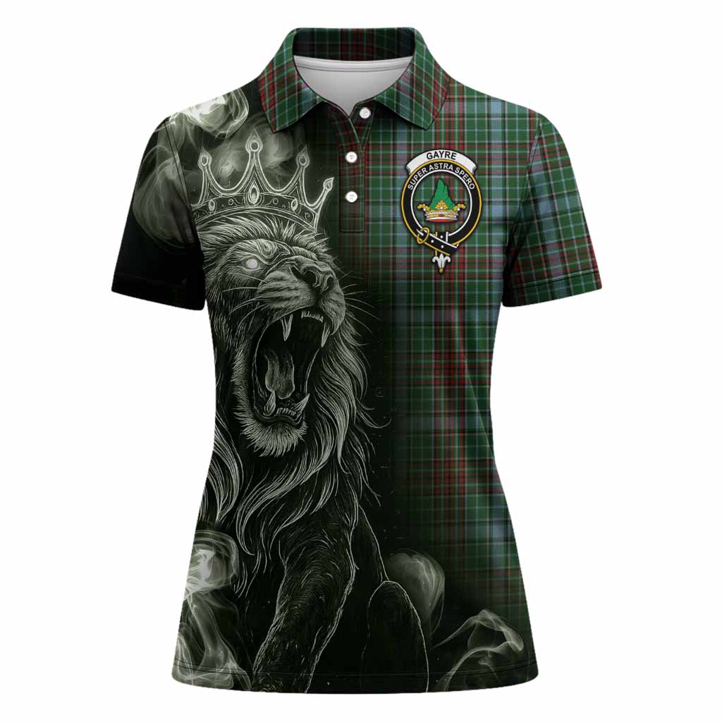 Gayre Tartan Women Polo Shirt Roaring Lion Heritage