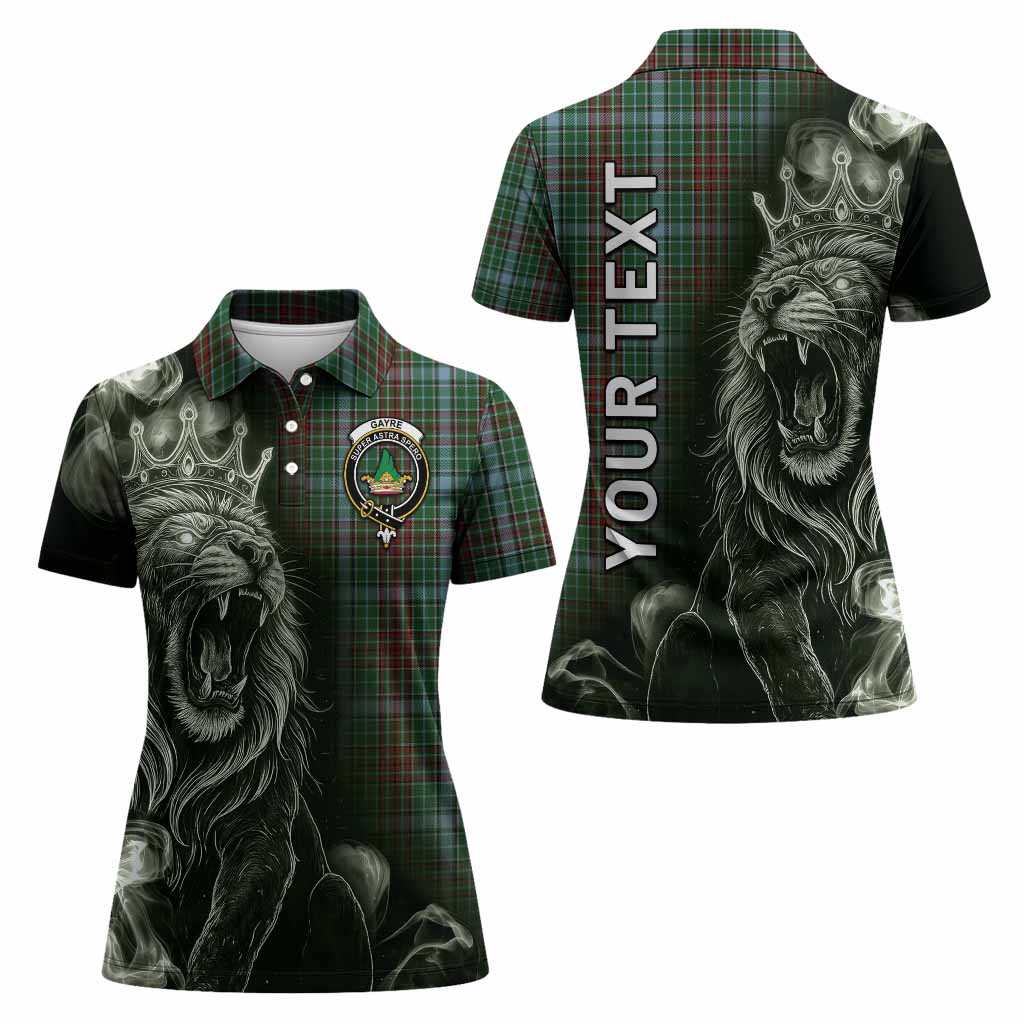 Gayre Tartan Women Polo Shirt Roaring Lion Heritage