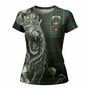 Gayre Tartan Women T shirt Roaring Lion Heritage