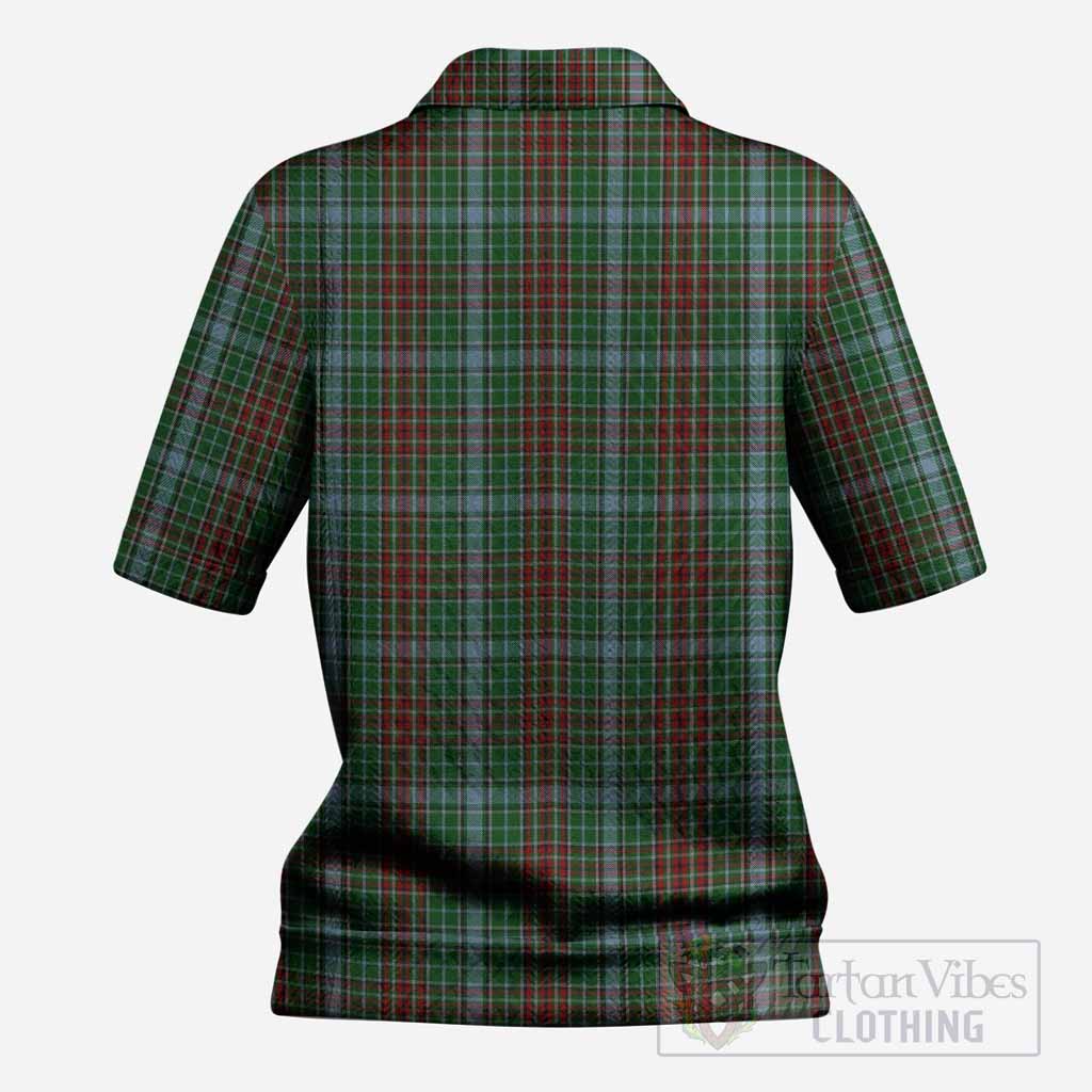 Gayre Tartan Women’s Polo Sweater Top