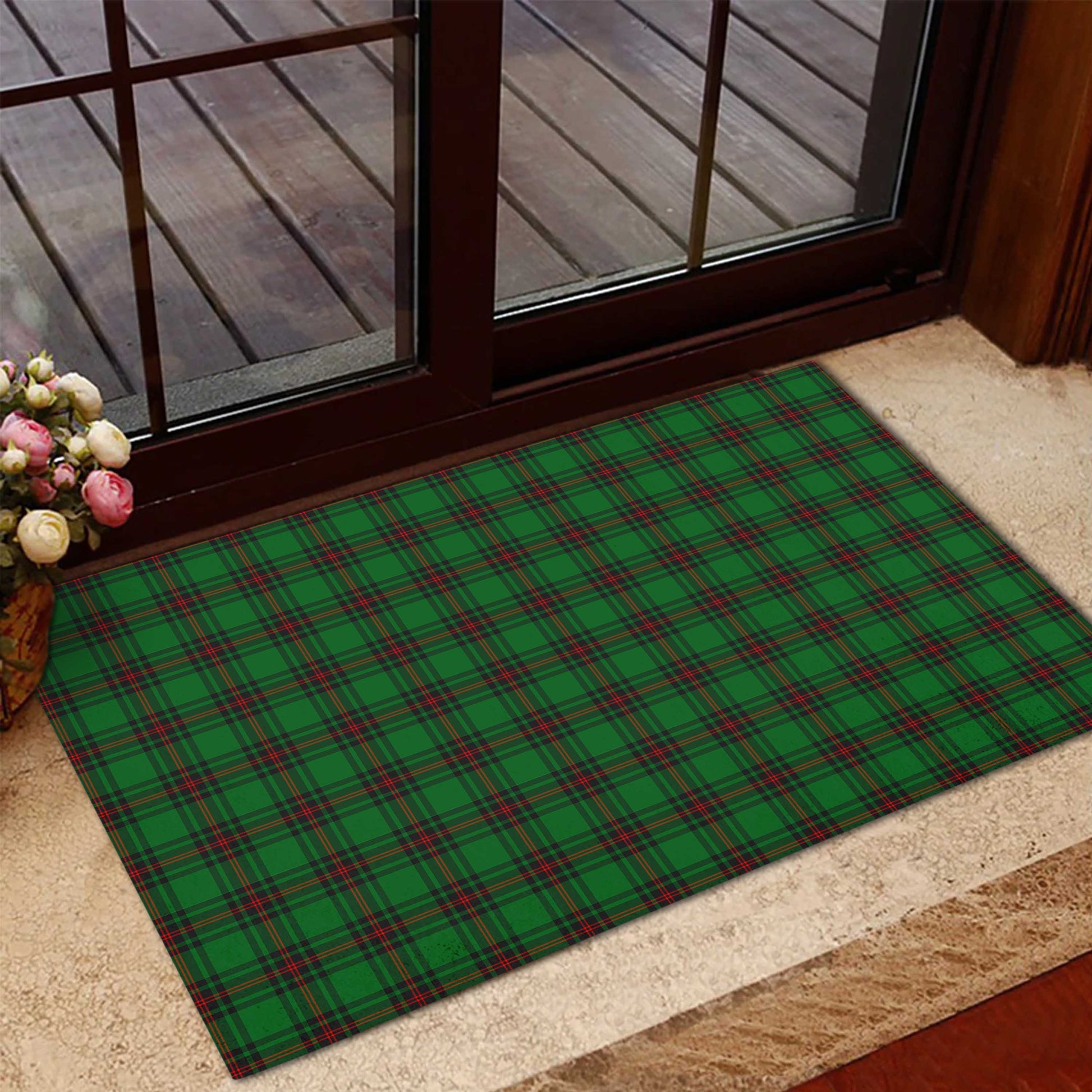 Ged Tartan Rubber Doormat L 60*90cm - Tartan Vibes Clothing