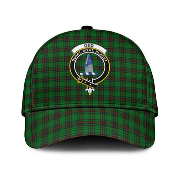 Ged Tartan Classic Cap with Family Crest