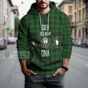 Ged Tartan Hoodie with Family Crest DNA In Me Style Pullover Hoodie - Tartan Vibes Clothing