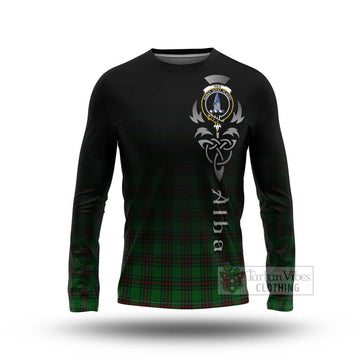 Ged Tartan Long Sleeve T-Shirt Featuring Alba Gu Brath Family Crest Celtic Inspired Unisex - Tartan Vibes Clothing