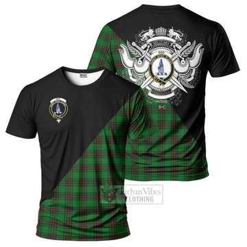 Ged Tartan T-Shirt with Family Crest and Military Logo Style Kid's Shirt - Tartan Vibes Clothing