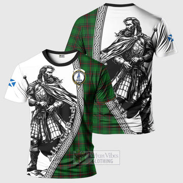 Ged Tartan Clan Crest T-Shirt with Highlander Warrior Celtic Style Kid's Shirt - Tartan Vibes Clothing