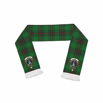 Tartan Vibes Clothing Ged Tartan Ruffneck Scarf with Family Crest
