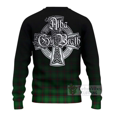 Ged Tartan Ugly Sweater Featuring Alba Gu Brath Family Crest Celtic Inspired - Tartan Vibes Clothing