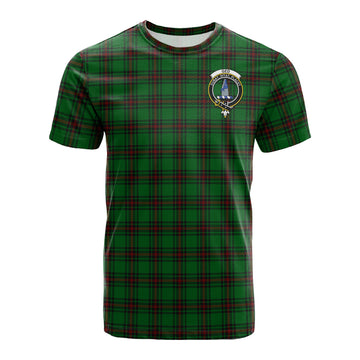 Ged Tartan T-Shirt with Family Crest