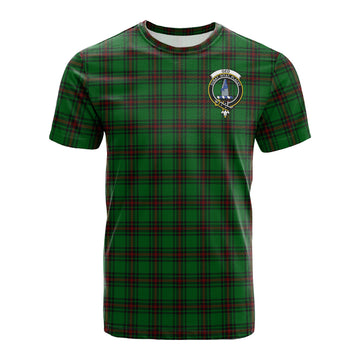 Ged Tartan T-Shirt with Family Crest - Tartan Vibes Clothing