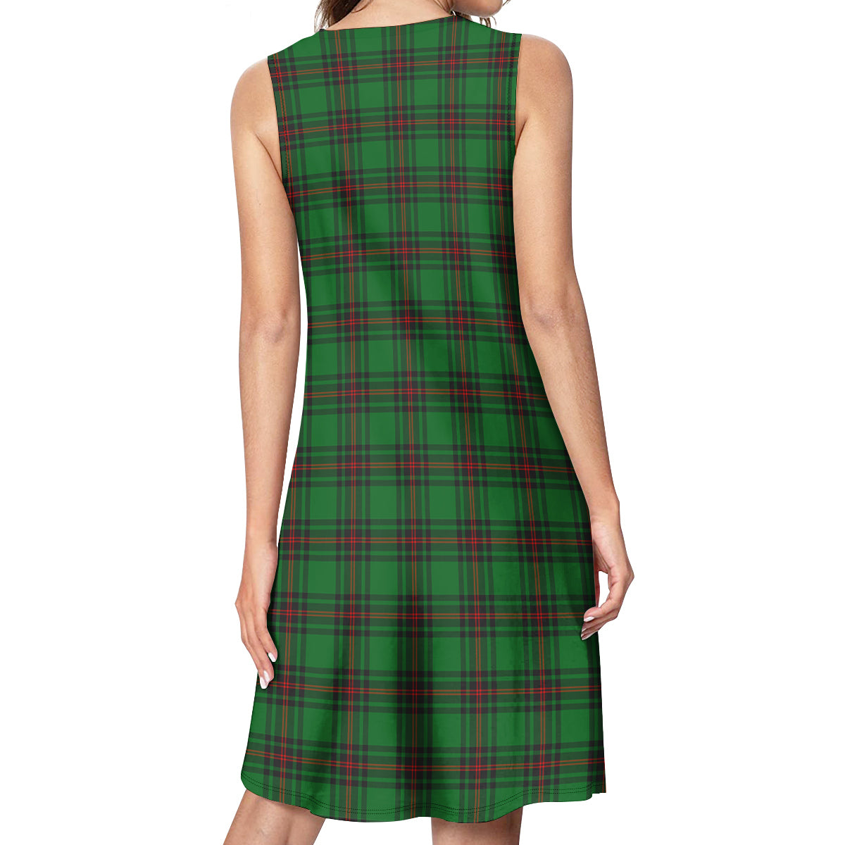Ged Tartan Womens Casual Dresses - Tartan Vibes Clothing
