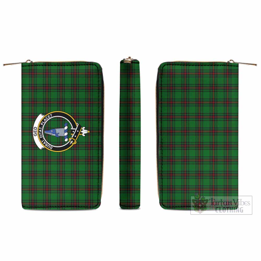 Tartan Vibes Clothing Ged Tartan Women's Leather Wallet with Family Crest