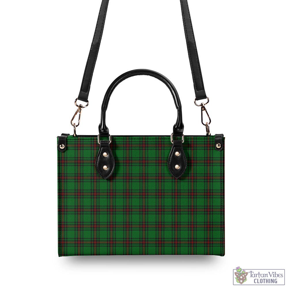 Ged Tartan Luxury Leather Handbags - Tartan Vibes Clothing